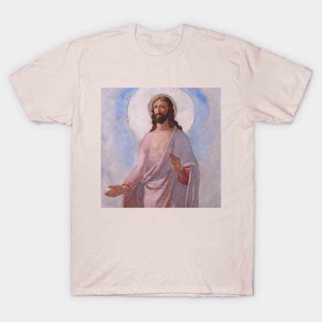 Saint Jesus for Christmas in watercolors T-Shirt by KOTYA